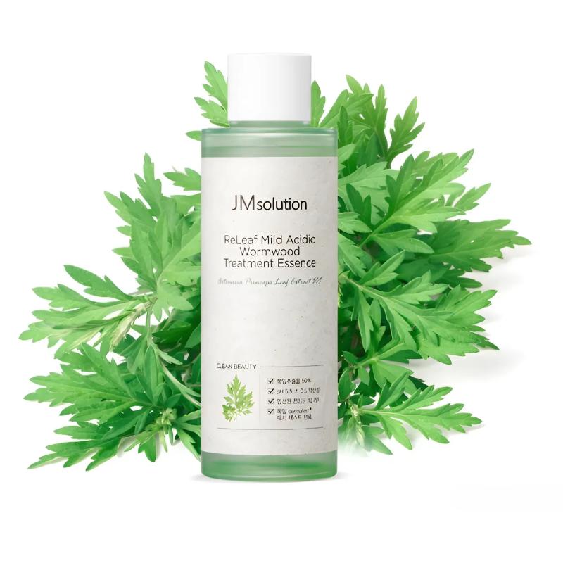 [JMSOLUTION] Releaf Mild Acidic Wormwood Treatment Essence 200ml
