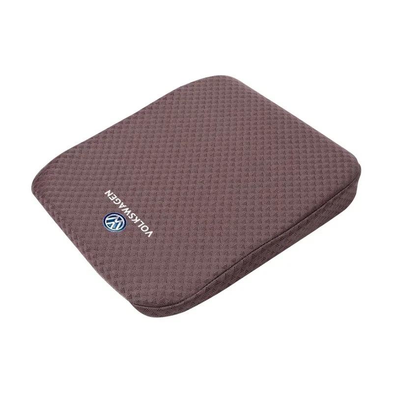 Car Accessories Ice Silk Seat Breathable Height Increasing Pad The For VW GTI Polo Golf 5 6 Passat B5 B3 Scirocco Tiguan Jetta