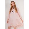 Robe Volanté - Rose Poudré - Taille 42 - Femme - Adulte