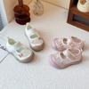 Children's Sports Shoes, Girls' Summer Sandals, Breathable Mesh Shoes, Sweet Princess Shoes for Little Girls, Soft-soled Casual Baby Shoes