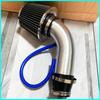 Universal 76mm 3inch Car Modified High Flow Cold Air Intake Air Filter Kit Aluminum Induction Pipe Auto Racing Automotive Parts