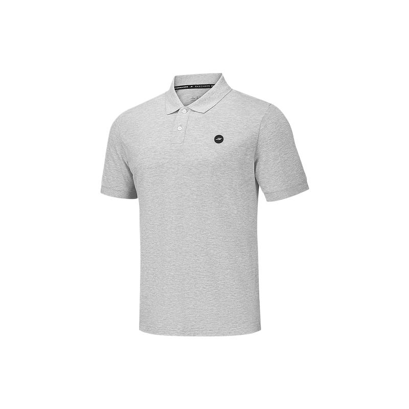 Мужская однотонная рубашка-поло Skechers tops P326M089-066A S