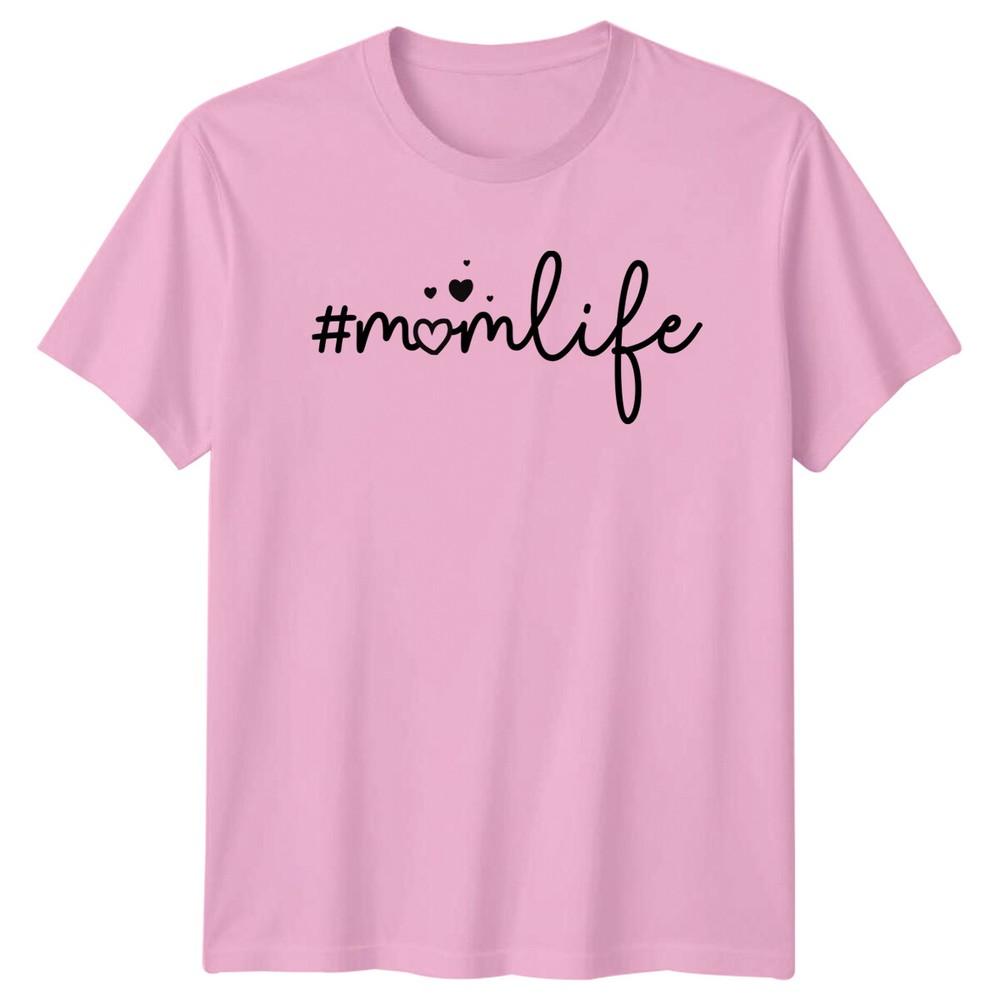 Momlife Script TShirt Mothers Day Gift For Unisex Mom Tee