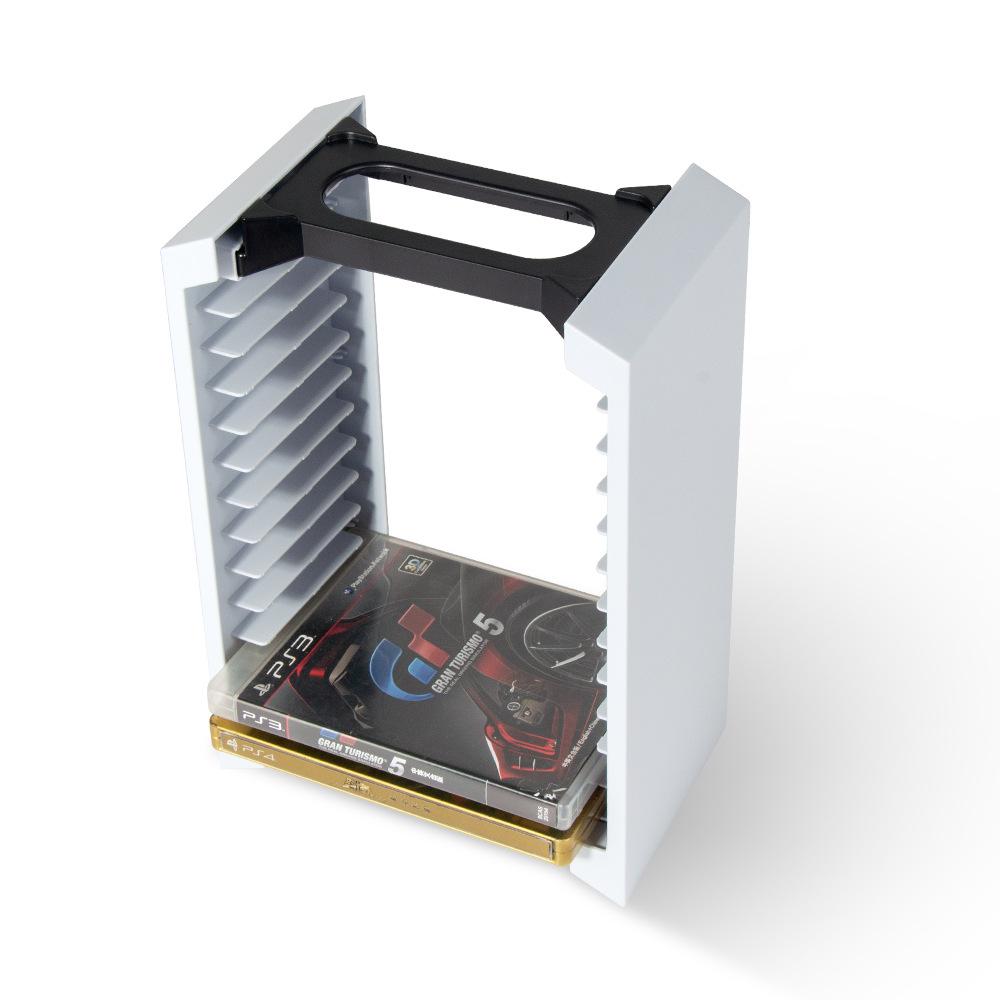 Supporto Stand Storage Scatole Videogiochi PS5 Porta CD per Playstation 4 5 Xbox One/Xbox Series X Custodia Base per Disco
