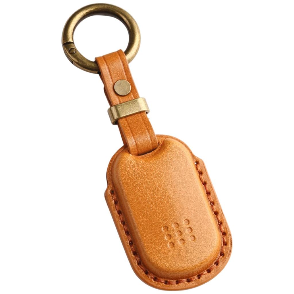 [smasol] YKK Compatible Tag Key Cover, High Quality Genuine Leather