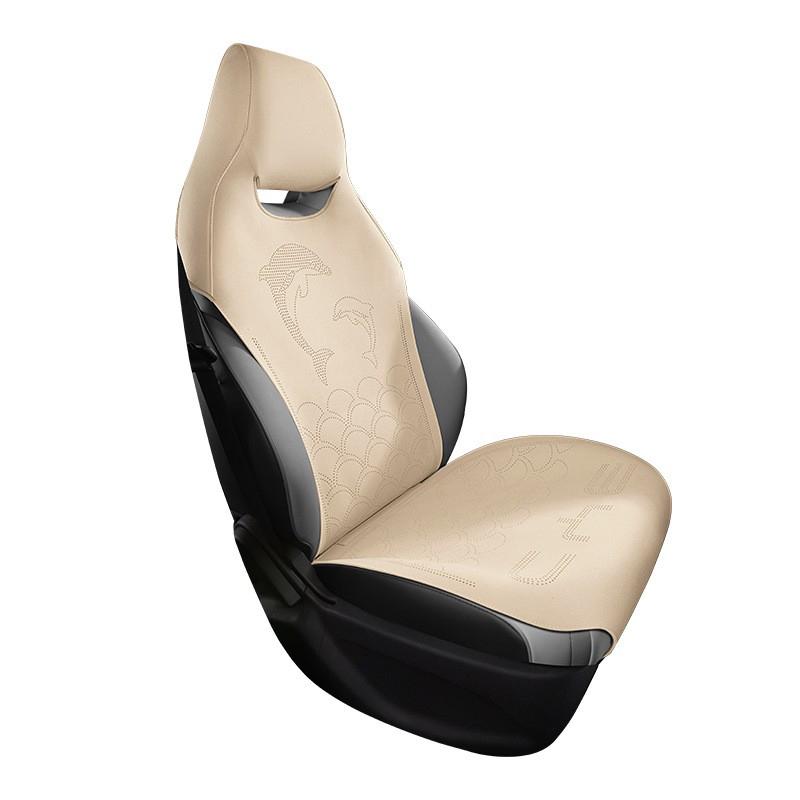 Custom Car Seat Covers For BYD Dolphin 2021 2022 2025 Byd Suede Leather Car Seat Protective Cover Auto Interior Accessories