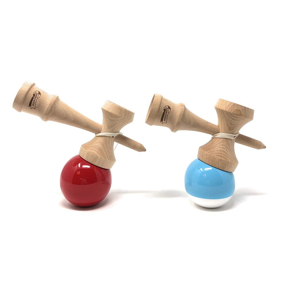 Kendama spare string and JUGGLE 4FUN for children and [MyCircus] (with bag) (red white)