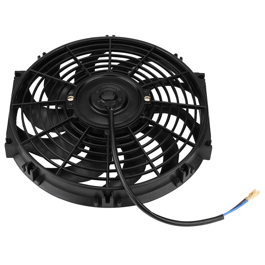 12 ιντσών Universal Car Slim Push Pull Ηλεκτρικός ανεμιστήρας ψύξης κινητήρα 12V με κιτ τοποθέτησης
