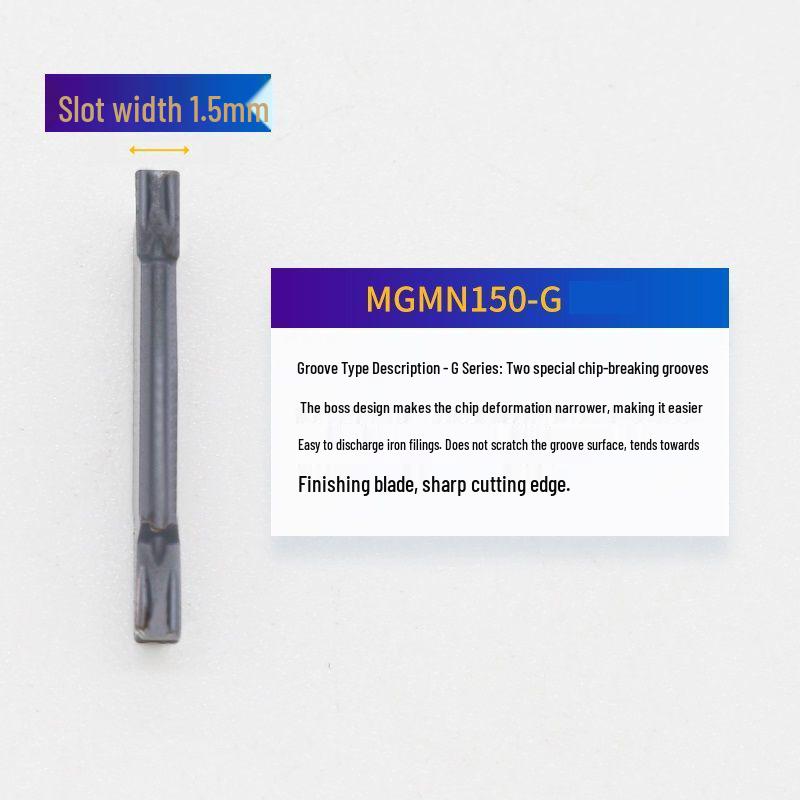CNC Lathe Grooving Inserts MGMN300-M End Face Cutting Tools
