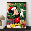 Disney Diamond Art Painting Kit Mickey Christmas 5D Diamond Painting Dot Art Home Wall Decor