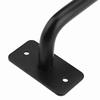 Black Sliding Barn Door Handle Reinforced Metal Gate Handle Heavy Heavy Duty Door Pull  Garages