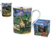 Kubek Classic New Van Gogh Chaty W Cordeville Porcelana Carmani Prezent