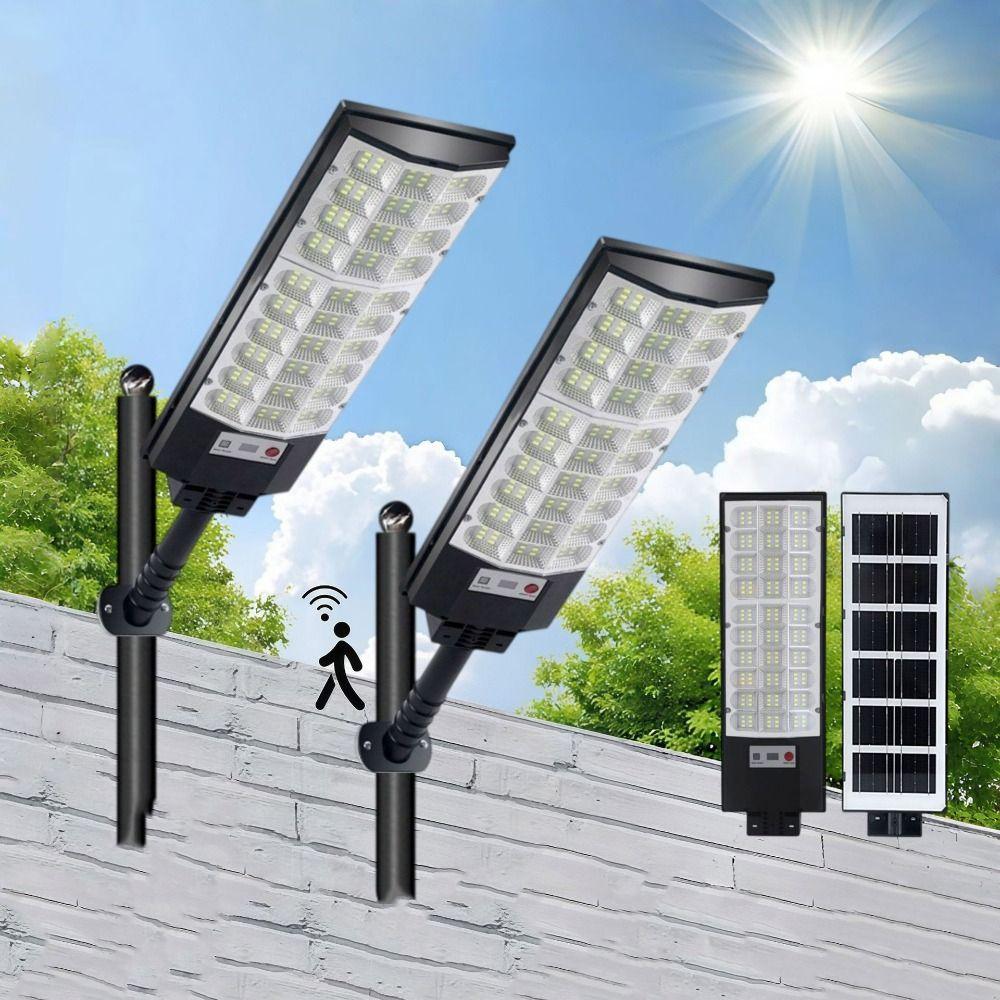 Smart Motion Sensor Solar Yard Lamp Intelligent Motion Detection Solar Security Light Outdoor