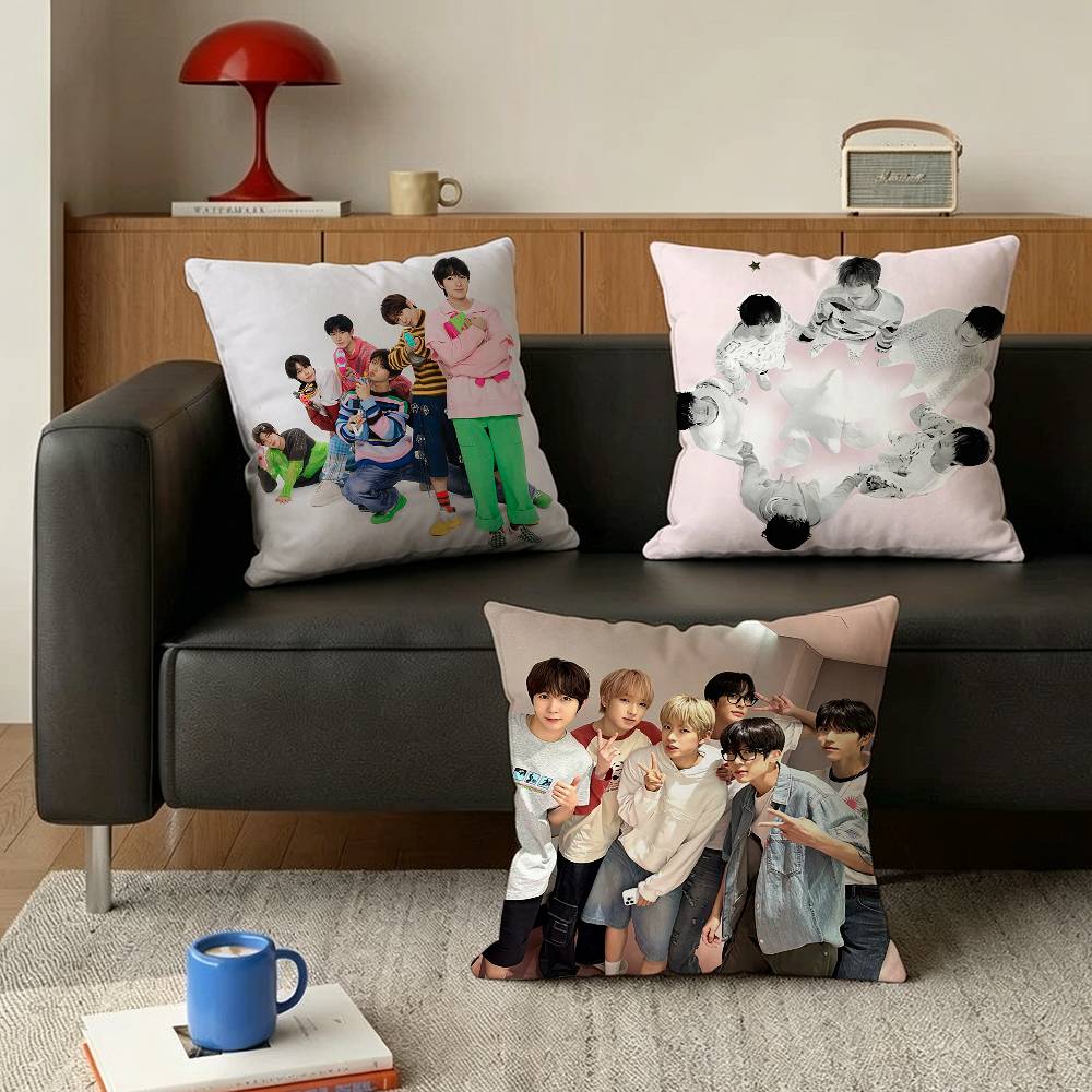 cool Singer Band NCT WWish Various Sizes Square Pillow Case For Car Home Bedchamber Decor