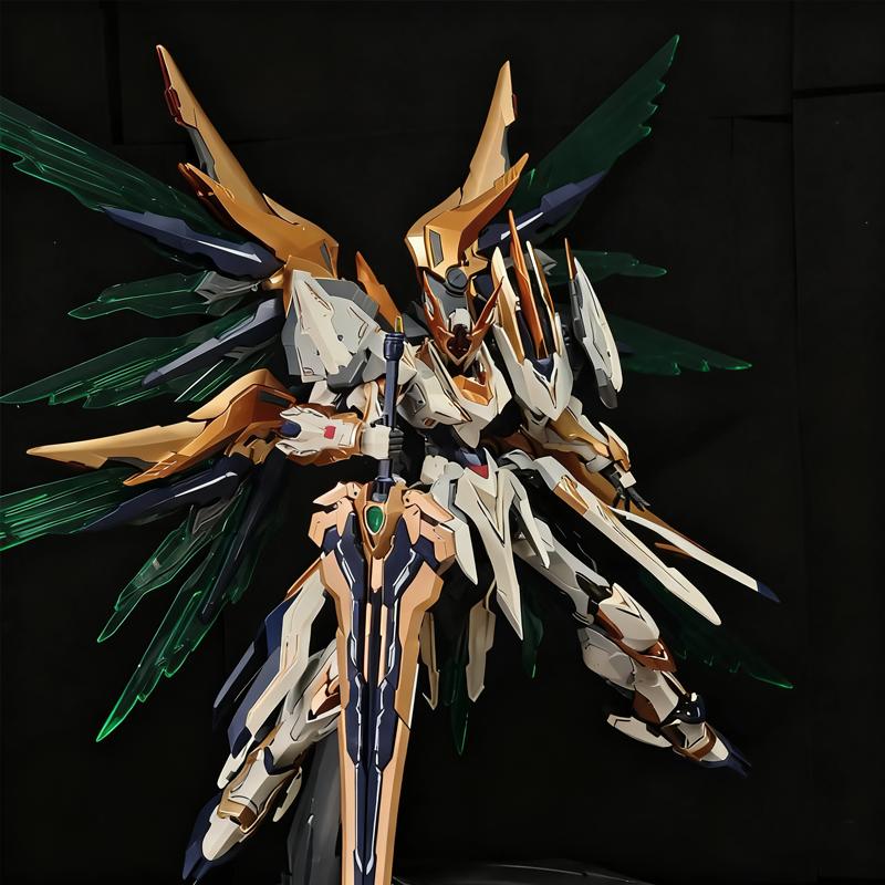 Yuyi Hall Gs-Toys Yellow Emperor Of Primordial Spirit  Assembly Model Kit Articulated Figurine Mecha Toy Ornament Collectible