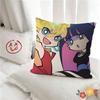 Panty And Stocking With Garterbelt Scanty Anime Pillow Case Fashion Square Pillowcase Bedroom Sofa Room Ins Decoration Leisure