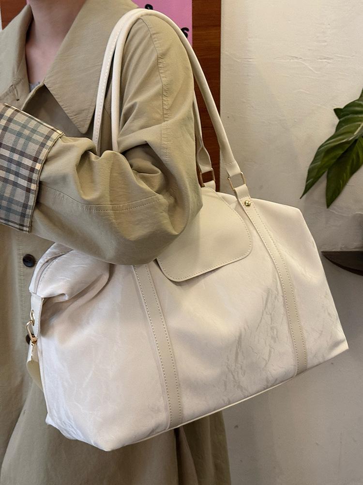 Large capacity portable short-distance travel bag, women's business trip light luggage bag waterproof portable luggage bag travel