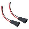 2 Bucăți Cablaj Cupru Socluri Cablaj H11 H8 880 881 Conector Plug Adaptor Mascul Lumini de Rulare/DRL
