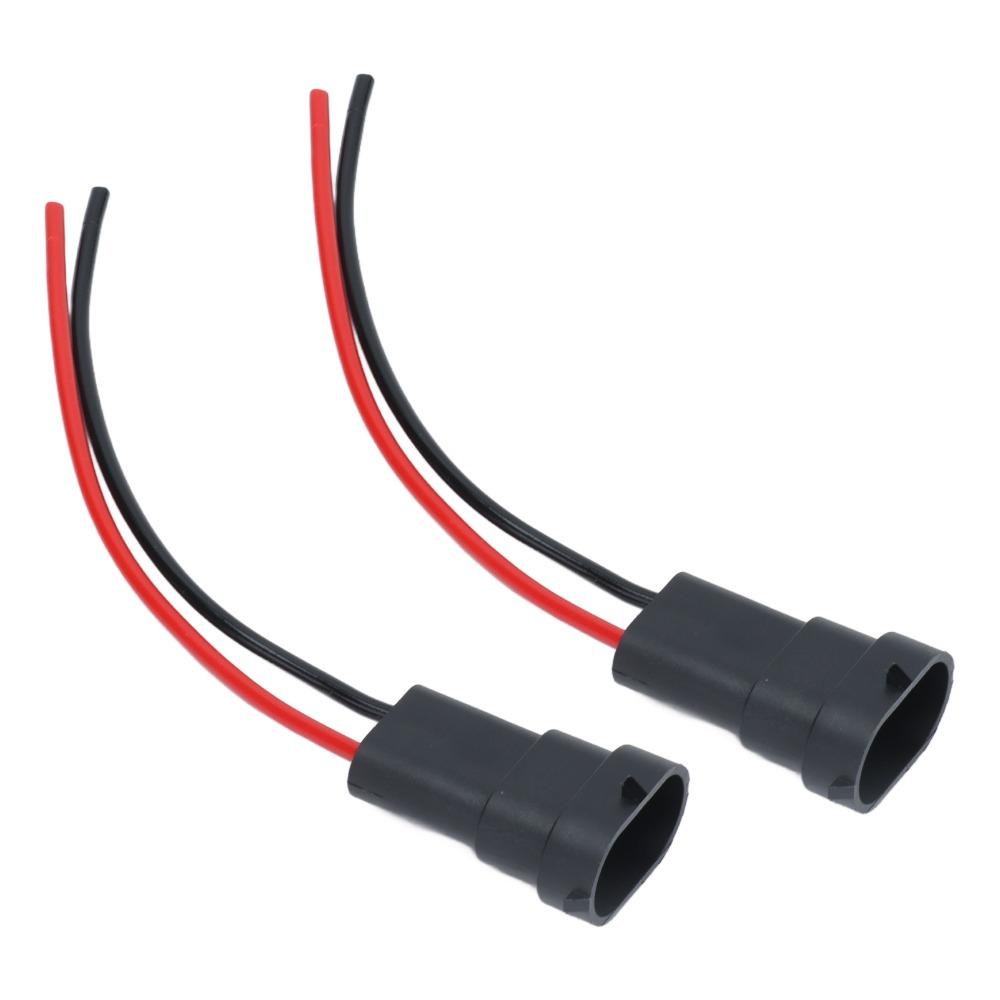 2 Bucăți Cablaj Cupru Socluri Cablaj H11 H8 880 881 Conector Plug Adaptor Mascul Lumini de Rulare/DRL