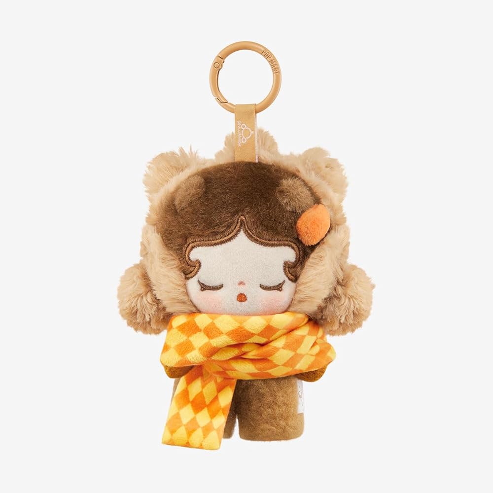 

Pop Mart Pop Bean Fluffy & Cozy Plush Pendant Toy 1 Piece Blind Box Figure Original Character