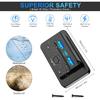 2PCS 3 Ports 12V RV USB Outlet 72W, Gibbab Dual USB QC3.0 36W & PD3.0 Type-C Quick Charge 36W Panel Wall Mount, Automotive Car USB Socket Charger
