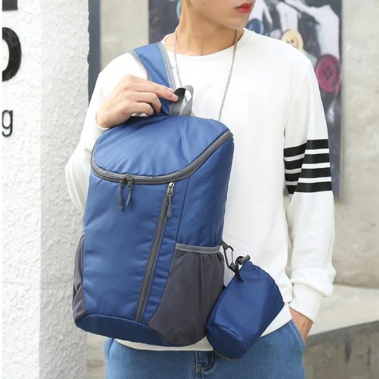 Vanntett sammenleggbar ryggsekk Vandring Camping Reise Trekking ryggsekk