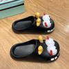 Funny Personality Hole Shoes Women's Outer Wear Cartoon Cute Student Indoor Non-slip Home Bag Head Cool Slippers Summer