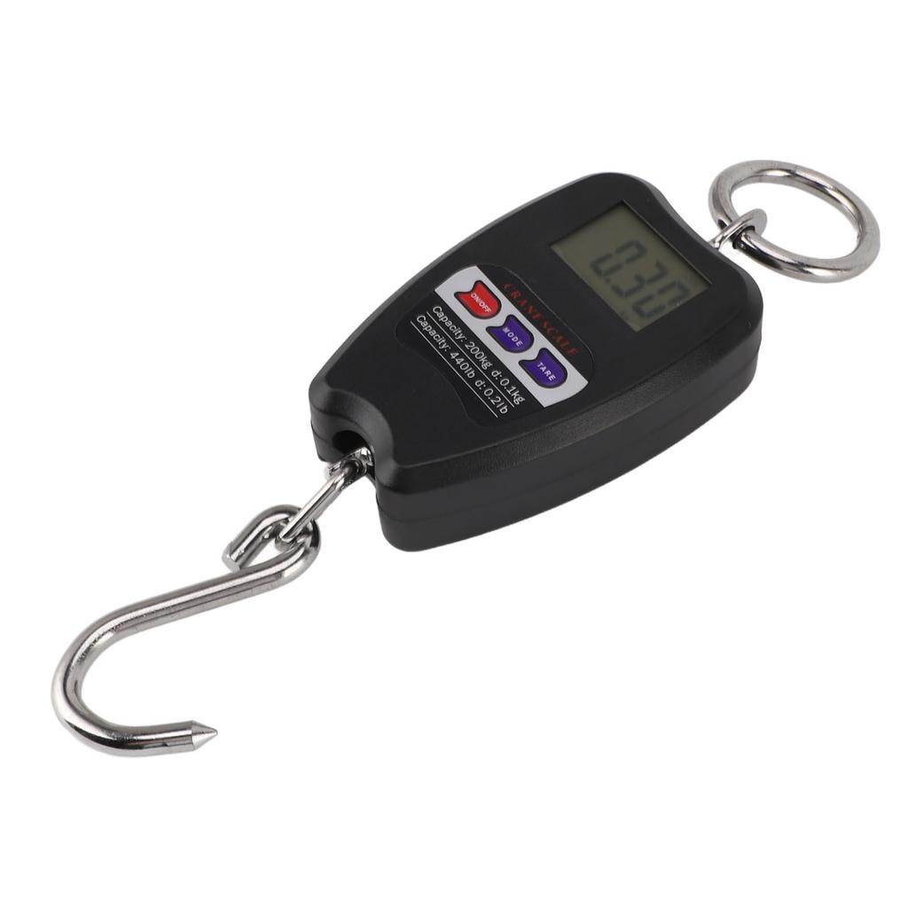 Portable Electronic Scale High Accuracy Digital Hanging Scale 200kg Weight Capacity Crane Scale for Food Luggage