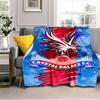 Crystal Fc Crest Printed Throws Blanket Soft Flannel Blankets for Couch Bed Gifts for Men Women Picnic Blanket Christmas Gifts