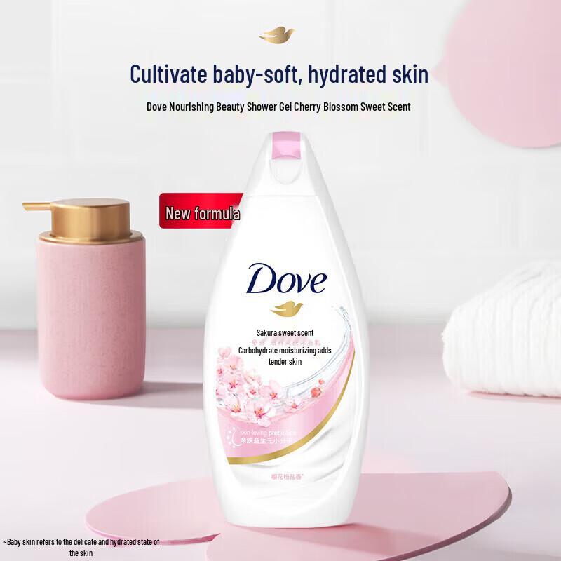 Dove Cherry Blossom Sweet Scent Nourishing Shower Gel 200g