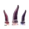 Translucent Octopus Tentacle Anal Plug & Beads