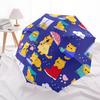 1pc Rainy Day Cats Automatic Folding Umbrella - Portable Collapsible Design, 8-Rib Iron Frame, Durable Fabric yy251125137