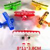 Mini Vintage Kunststoff Flugzeug Modell Flugzeug Segelflugzeug Doppeldecker Flugzeug Modell Kinder Spielzeug