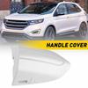 DS7Z-54218A15-DC Car Front Left Door Handle Lock Bezel Cover Parts For Ford Fusion Edge 2015- Pearl White-M53K