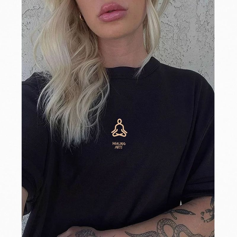 

Black Short-Sleeved T-shirt Women s 2025 New Arrival Summer Pure Cotton Small plus Size Inner Match Half Sleeve Bottoming Shirt Black XXL