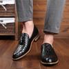 Herren Luxus Freizeit Schuhe Herbst Leder Slipper Büro Kleiderschuhe Herren Fahr-Mokassins Bequeme Slipper Party Mode Schuhe