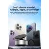 Car Mount Mobile Phone Holder Magnetic Black Technology Universal Adsorption Bracket for iPhone Samsung Vacuum Adsorption Stable