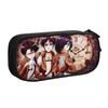 Levi Eren Anime Pencil Cases Attack On Titan Pencil Pouch Pen Large Storage Bag School Supplies Cosmetic Stationery