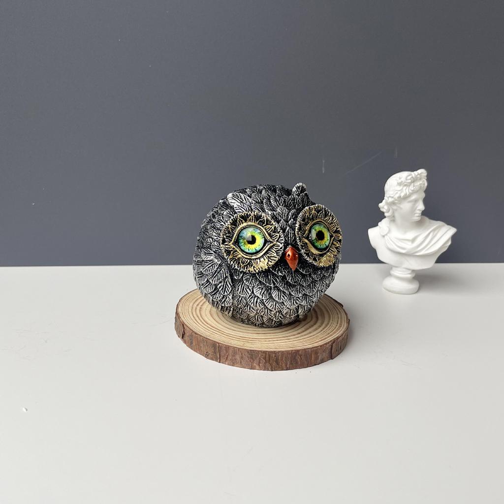 Home Crafts Cute Owl Desktop Ornament