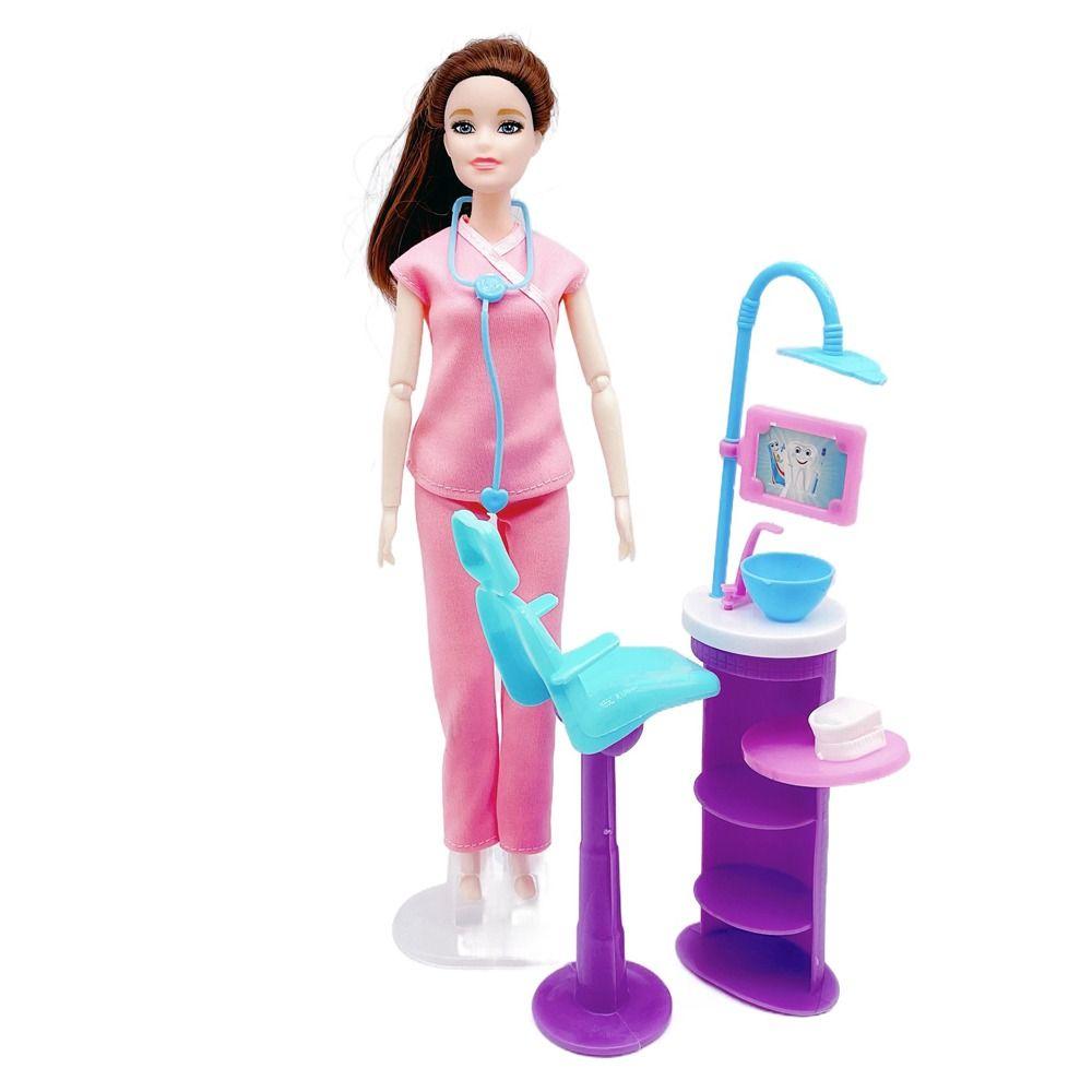 1 Set Cosplay Doll Clothes Scene Doctor/Nurse BJD Doll Clothes Doll Dress  Children's Toys