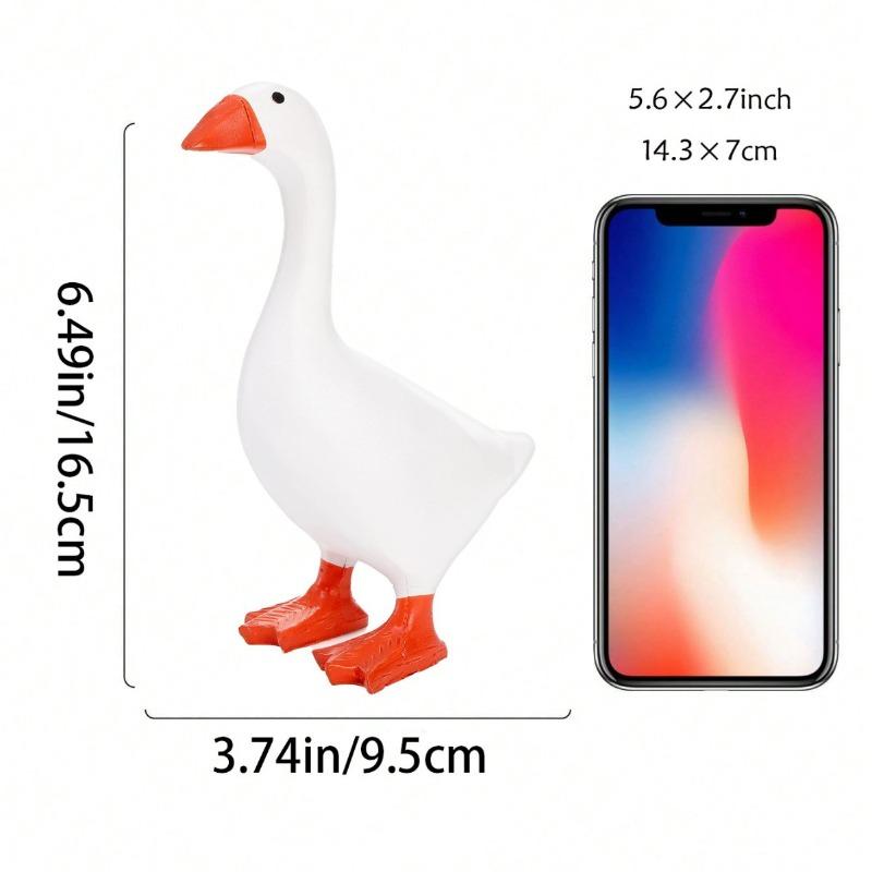 Duck Magnet, Resin Artwork, Decorative Items for Living Room, Study, Entranceway, Key Hanger, Ornament