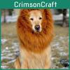 Pet Costume Lion Mane Wig For Dog Halloween Festival Dress Up Prop Fashion Gift