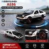 AE86 Rennmodellauto-Ornamente Drift-Rotations-Automodell Innenraum Klassische Mittelkonsolen-Dekoration Legierung Super Coole Spielzeuge für Geburtstagsgeschenke
