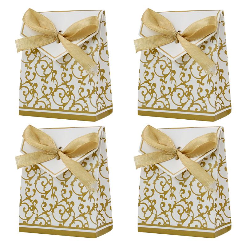 European Creative Candy Box, Golden Years Candy Bag, Wedding Gift Silver Years Candy Box