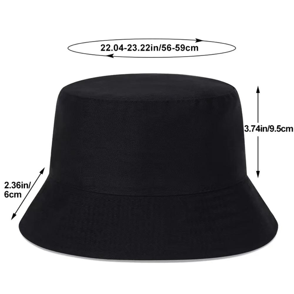 Black White Coconut Tree Printed Hat UV Protection Panama Sun Hat Summer Outdoor Travel