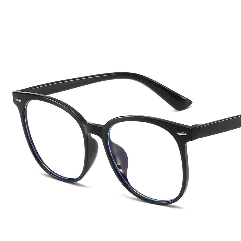 

Женские студенческие очки для учебы, путешествий, модные, индивидуальные, в стиле ретро, ​​для отдыха, художественные, в большой оправе, простые очки