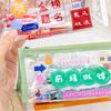 Transparent Pencil Case with Large Capacity Motivational Quote PVC Pouch for Students Waterproof Portable Clear Stationery Bag for School Exam Desk