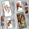 Pferd Pony Bemalte Hülle Für Xiaomi 13 14 Ultra 12 Lite 11T 12T 13T Pro POCO M6 Pro X6 X5 X3 F3 F5 M5s Abdeckung