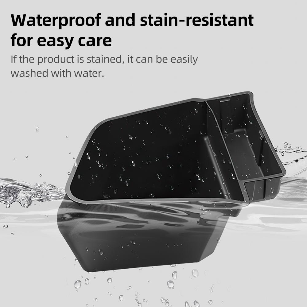 Seitenaufbewahrungsbox für den Kofferraum für Tesla Model Y Juniper 2025 2026-UP Abdeckung Matte Trennwand Stauraum Organizer Zubehör