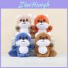 Fox Plush Keychain With Pp Cotton Filling Soft Short Fur For Kids Gift